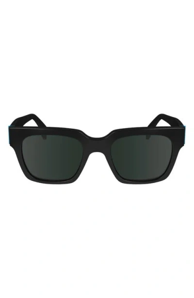 PAUL SMITH PAUL SMITH KENLEY 52MM RECTANGULAR SUNGLASSES