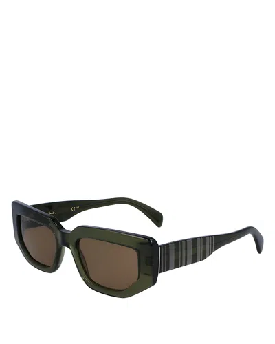 PAUL SMITH KENNET GEOMETRIC SUNGLASSES, 54MM