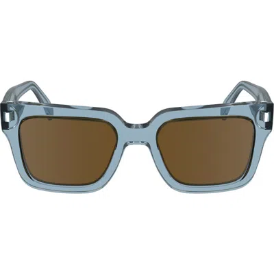 PAUL SMITH PAUL SMITH KENTON 52MM RECTANGULAR SUNGLASSES