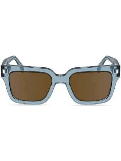 Paul Smith Kenton Square-frame Sunglasses In Blue