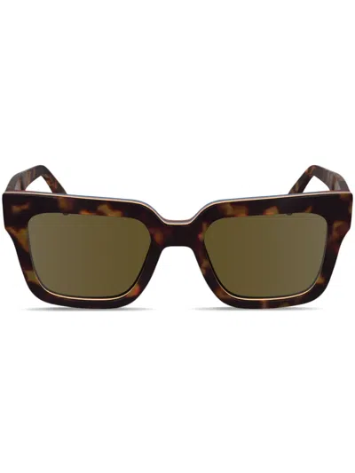 Paul Smith Kenton Sunglasses In Brown