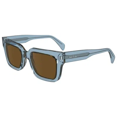 Paul Smith Kenton Unisex Sunglasses In Brown