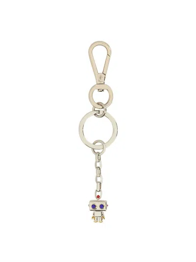 Paul Smith Keychain "robot" In Neutral