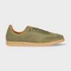 Paul Smith Bailey Logo-embossed Nubuck Sneakers In Green