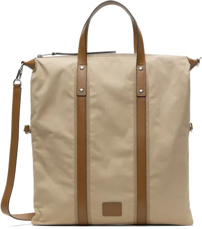 Paul Smith Khaki Duffle Tote In 63 Khaki