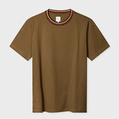 Paul Smith Round-neck T-shirt In Brown