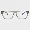 Paul Smith Khaki 'harrow' Spectacles Green In Green
