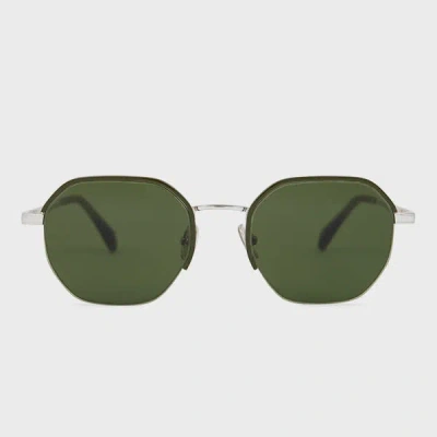 Paul Smith Khaki 'lovell' Sunglasses Multicolour