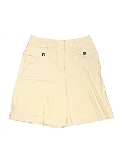 Pre-owned Paul Smith Khaki Shorts In Ivory