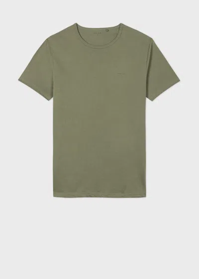 Paul Smith Khaki Signature Logo Lounge T-shirt Green