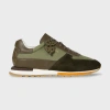 Paul Smith Khaki 'velo' Trainers Brown In Green