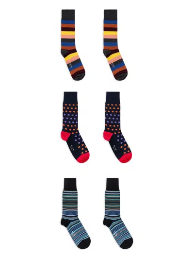 PAUL SMITH KNITTED SOCKS (PACK OF THREE)
