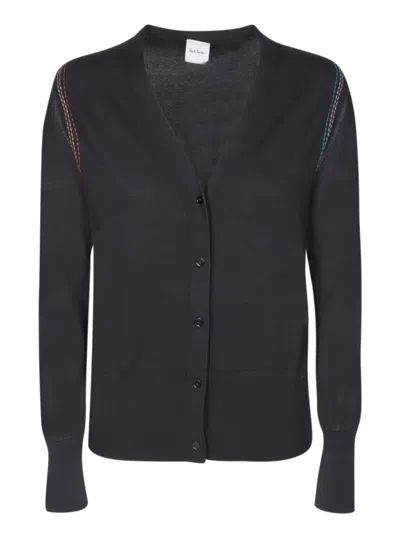 Paul Smith Knitted V In Black