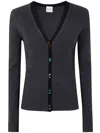 Paul Smith Knitwear Cardigan In Blue