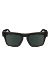 Paul Smith Men's Kramer Acetate Square Sunglasses In Black Multi-stripe