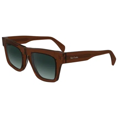 Paul Smith Kramer Square-frame Sunglasses In Burgundy