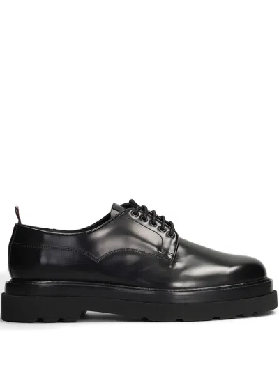 Paul Smith Lace-up Derby Shoes In Black