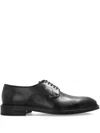 Paul Smith Lace Up Shoes In Black Leather In Black