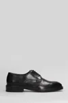 Paul Smith Lace Up Shoes In Black Leather In Black