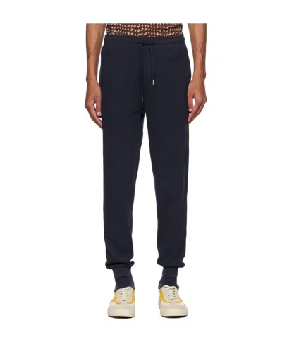 Paul Smith Lace-up Sweatpants In Black