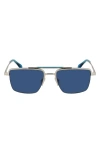 Paul Smith Landor 55mm Rectangular Sunglasses In Multi