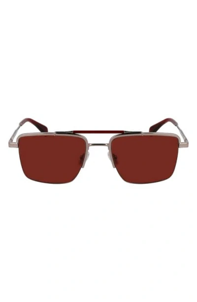 Paul Smith Eyewear In Gunmetal/red
