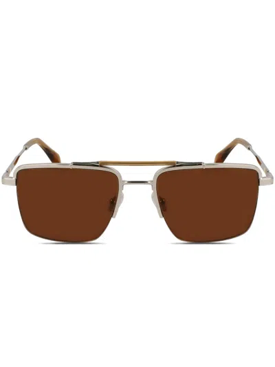 Paul Smith Landor Sunglasses In Silver