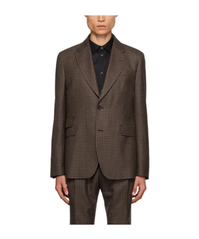 PAUL SMITH LAPEL LONG-SLEEVED BLAZER