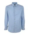 Paul Smith Mens Tailored Fit Shirt In Blue