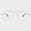 Paul Smith Large Matte Silver And Black Ink 'angus' Spectacles Multicolour In Multi