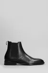 Paul Smith Lawson Leather Chelsea Boots In Black