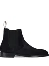 Paul Smith Lawson Suede Chelsea Boots In Black
