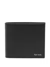 Paul Smith Men Wallet Billfold Coin Printed Design