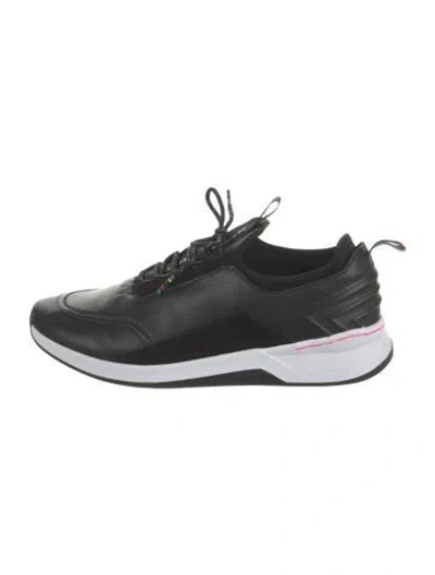 Pre-owned Paul Smith Leather Athletic Sneakers In Blue