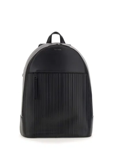 PAUL SMITH LEATHER BACKPACK