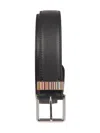 Paul Smith Leather Belt In Black