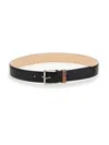 Paul Smith Men's Leather Belt In Black