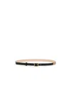 Paul Smith Women Belt With Logo In Nude