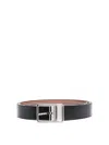 Paul Smith Men Signature Stripe Reversbile Belt In Black