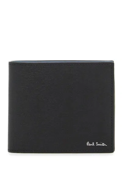 PAUL SMITH LEATHER BI-FOLD WALLET IN 