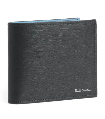 Paul Smith Logo-print Billfold Wallet In Purple