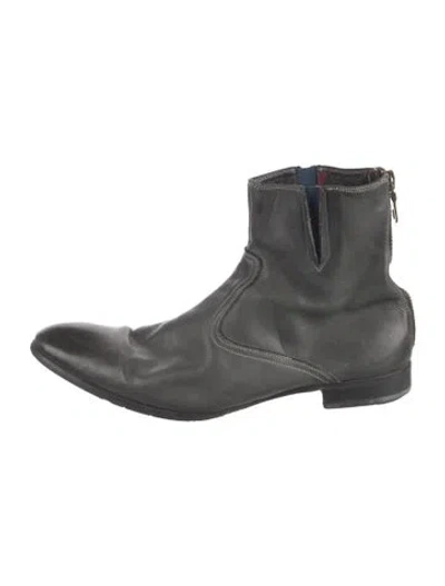 Pre-owned Paul Smith Leather Boots In Black