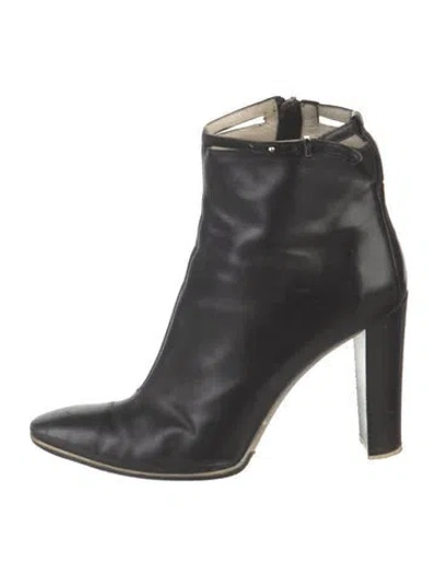 Pre-owned Paul Smith Leather Boots In Black