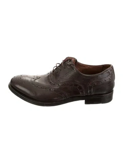 Pre-owned Paul Smith Leather Brogues In Black