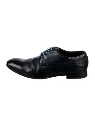 Pre-owned Paul Smith Leather Brogues In Blue