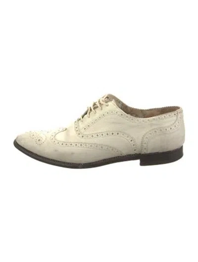 Pre-owned Paul Smith Leather Brogues In Neutral