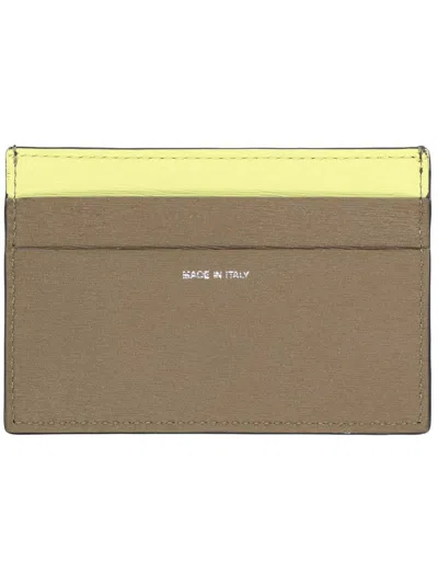 Paul Smith Leather Card Holder In Brown