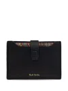Paul Smith Leather Cardholder In Black