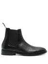 Paul Smith Lawson Leather Chelsea Boots In Black