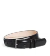 Paul Smith Leather Classic Suit Belt In Black